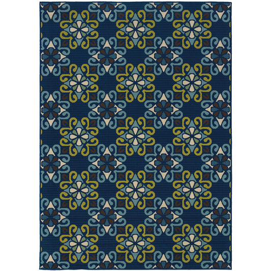 CASPIAN 3331L Blue, Blue Rug - Oriental Weavers