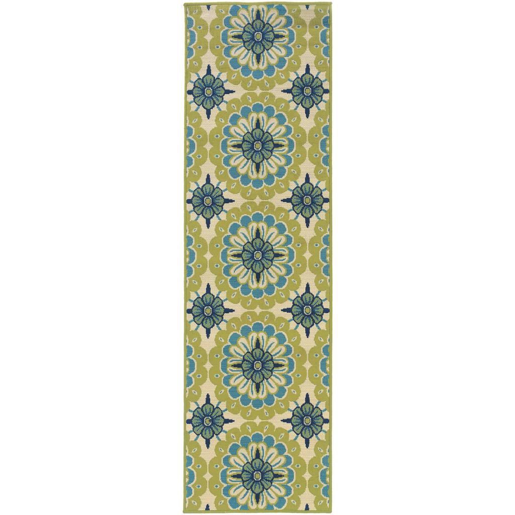 CASPIAN 8328w Green Rug - Oriental weavers