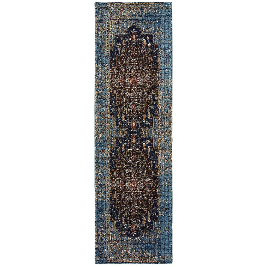 EMPIRE 4440l Blue Rug - Oriental weavers