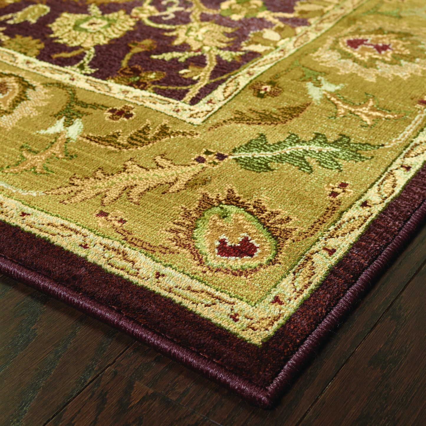 GENERATIONS 1732M Purple, Gold Rug - Oriental Weavers