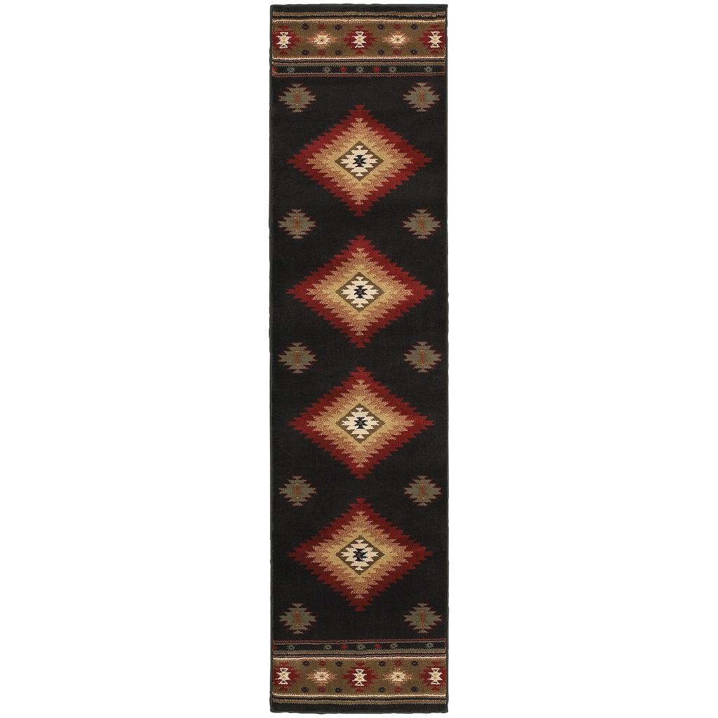 HUDSON 87g Black Rug - Oriental weavers