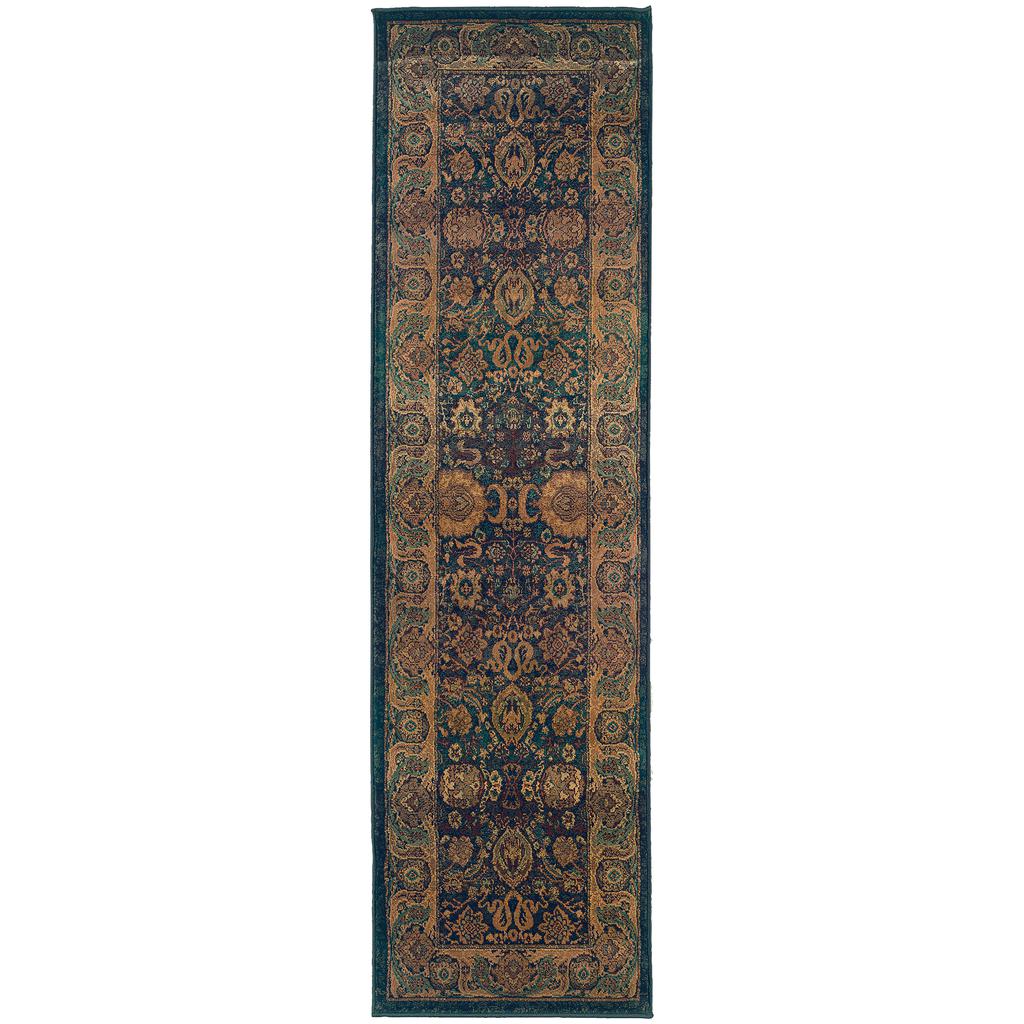 KHARMA 332x Blue Rug - Oriental weavers