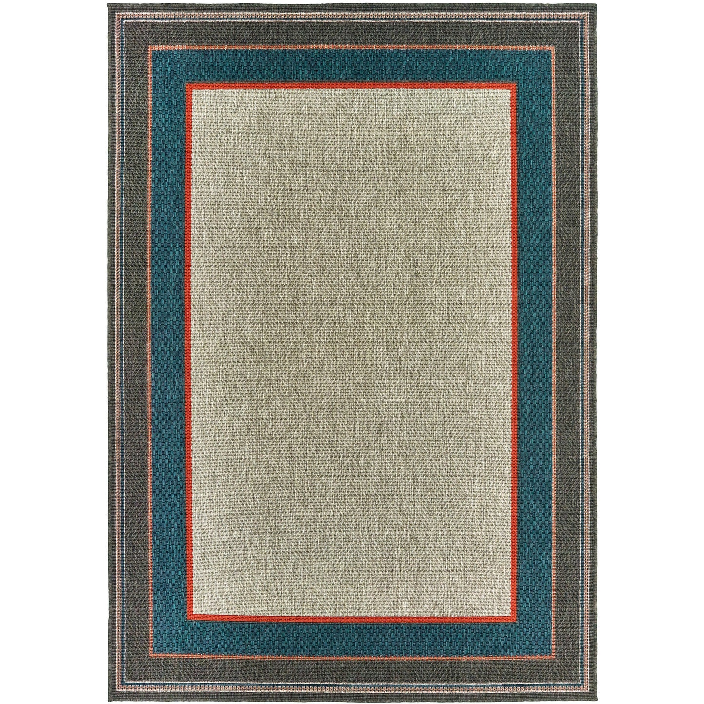 LATITUDE 8021L Grey, Blue Rug - Oriental Weavers