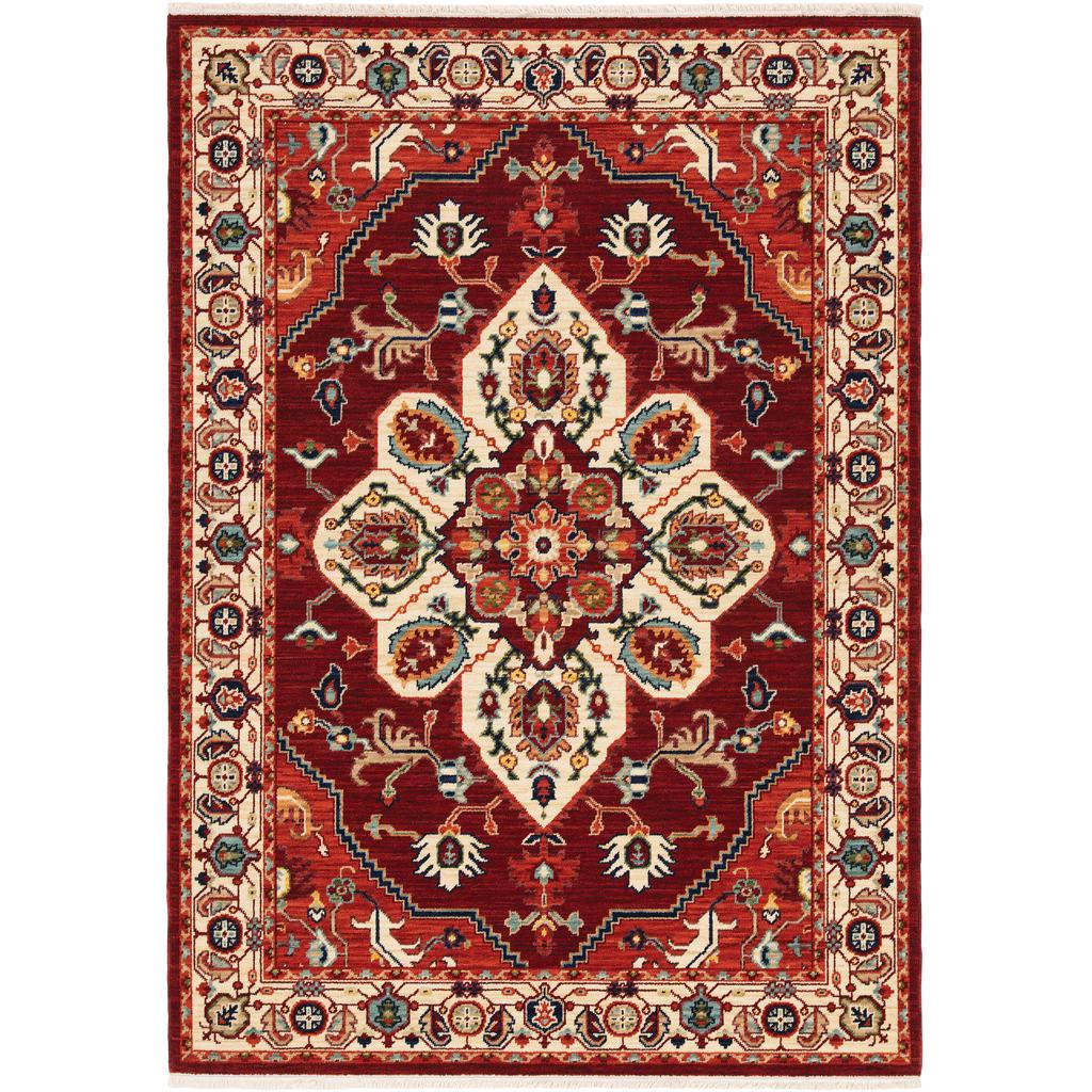 LILIHAN 5502c Red Rug - Oriental weavers