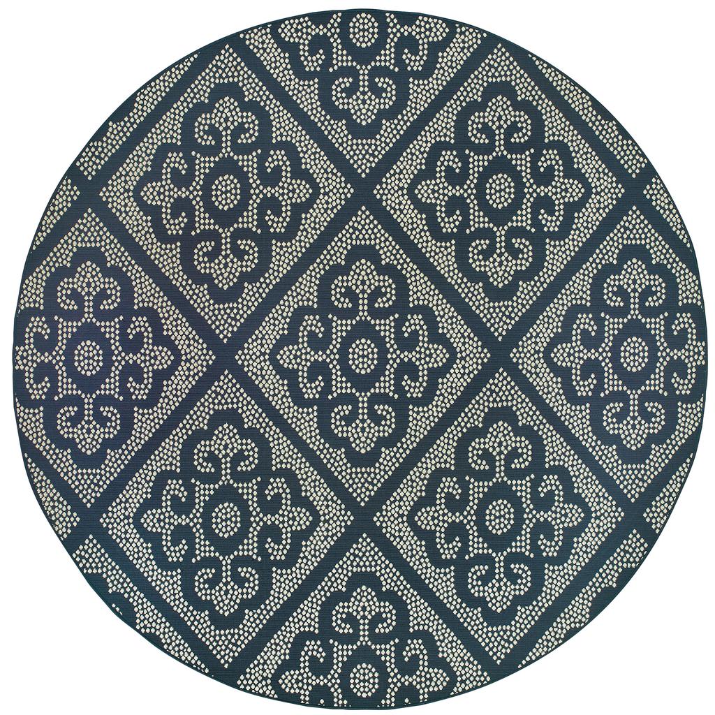 MARINA 3804b Navy Rug - Oriental weavers