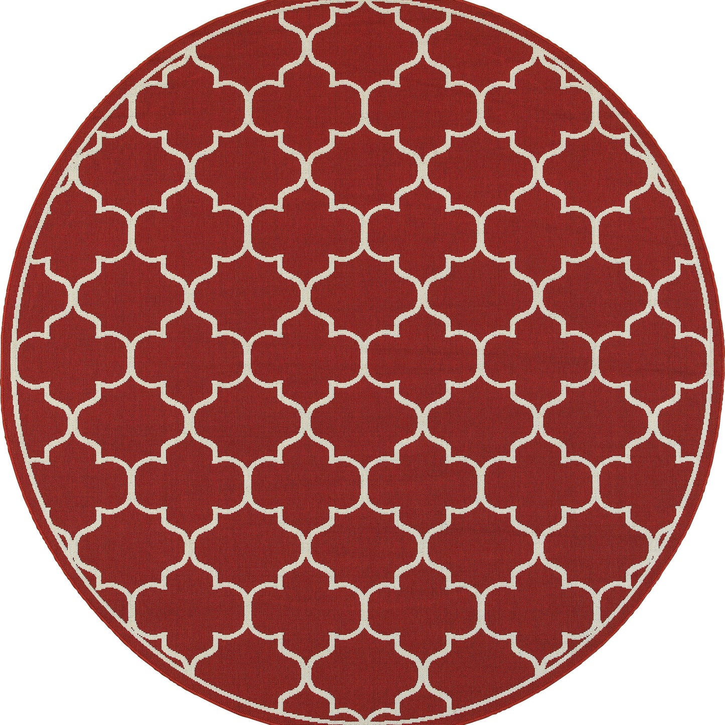 MERIDIAN 1295R Red, Ivory Rug - Oriental Weavers