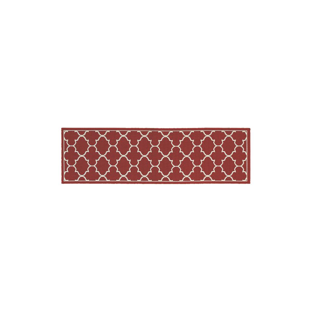 MERIDIAN 1295r Red Rug - Oriental weavers