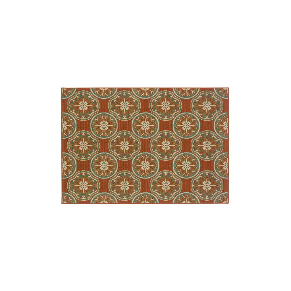 MONTEGO 8323d Rust Rug - Oriental weavers