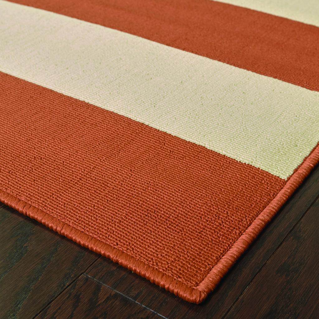 RIVIERA 4768b Orange Rug - Oriental weavers