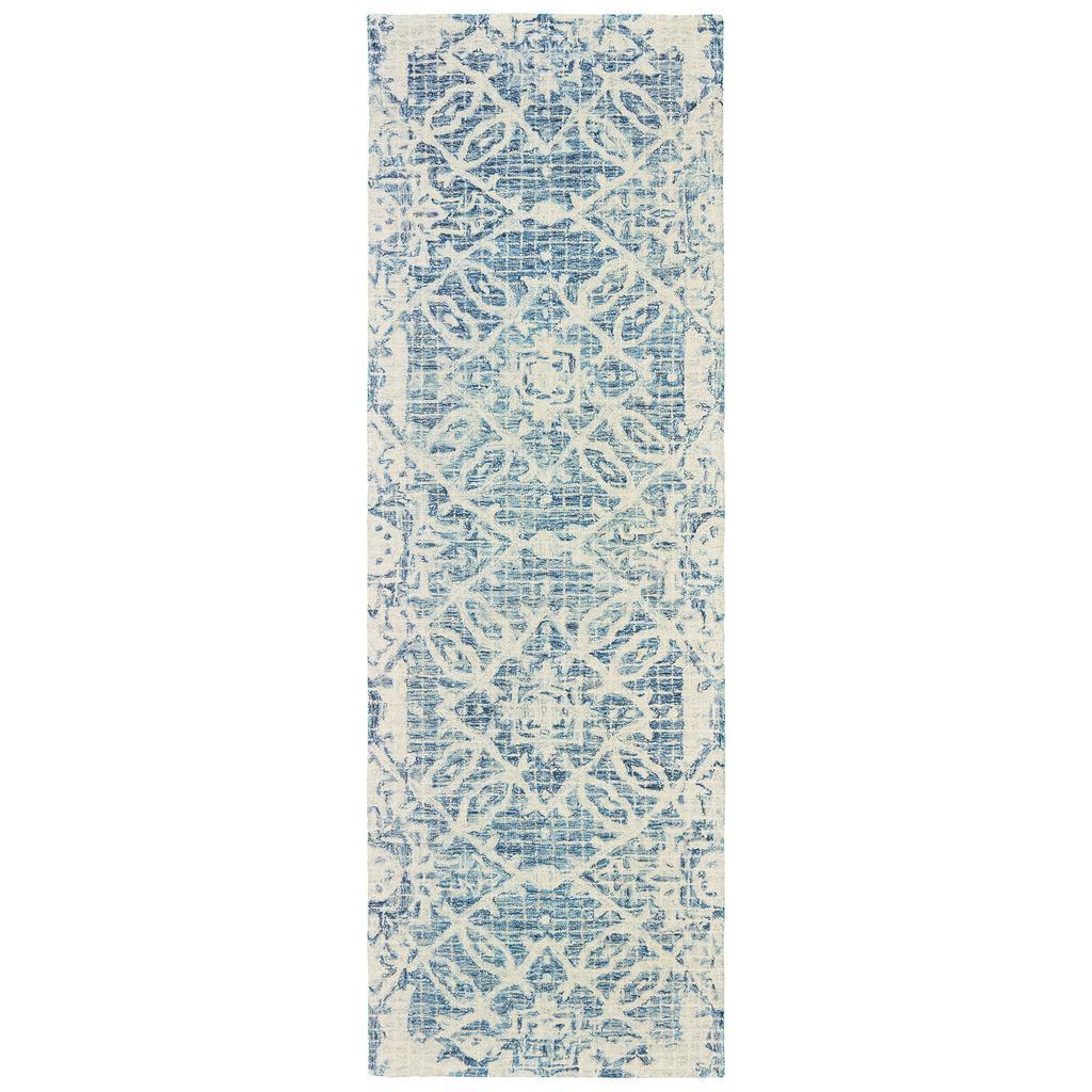 TALLAVERA 55603 Blue Rug - Oriental weavers