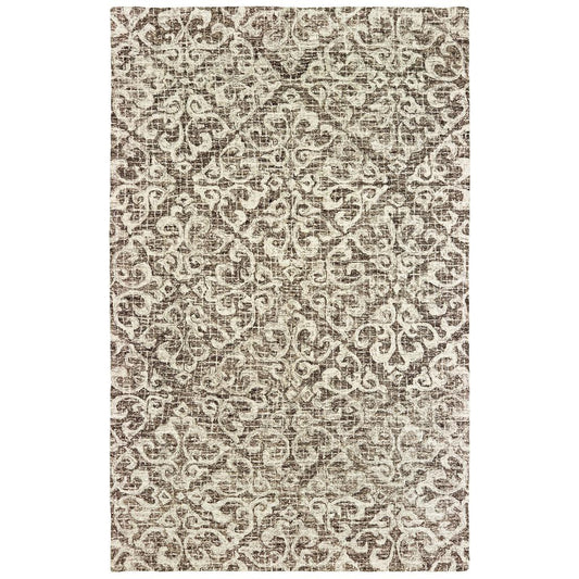 TALLAVERA 55607 Brown Rug - Oriental weavers